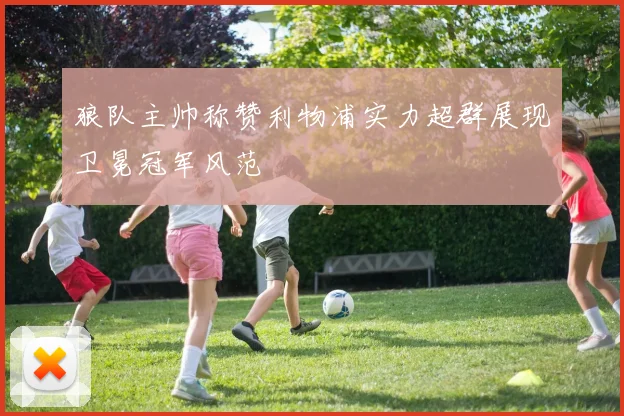 狼队主帅称赞利物浦实力超群展现卫冕冠军风范